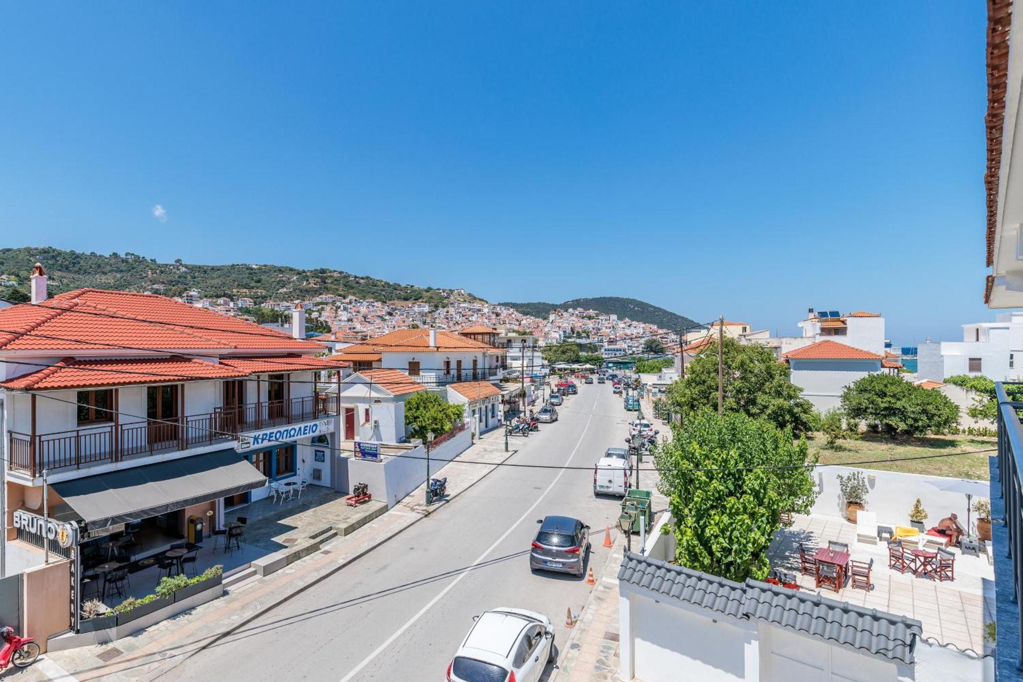 Amalia Hotel Skopelos stad Exteriör bild
