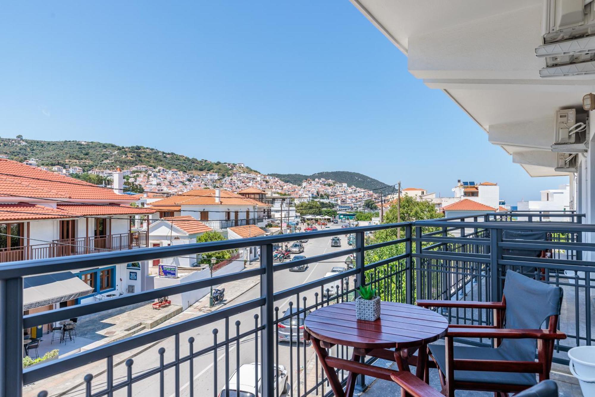 Amalia Hotel Skopelos stad Rum bild