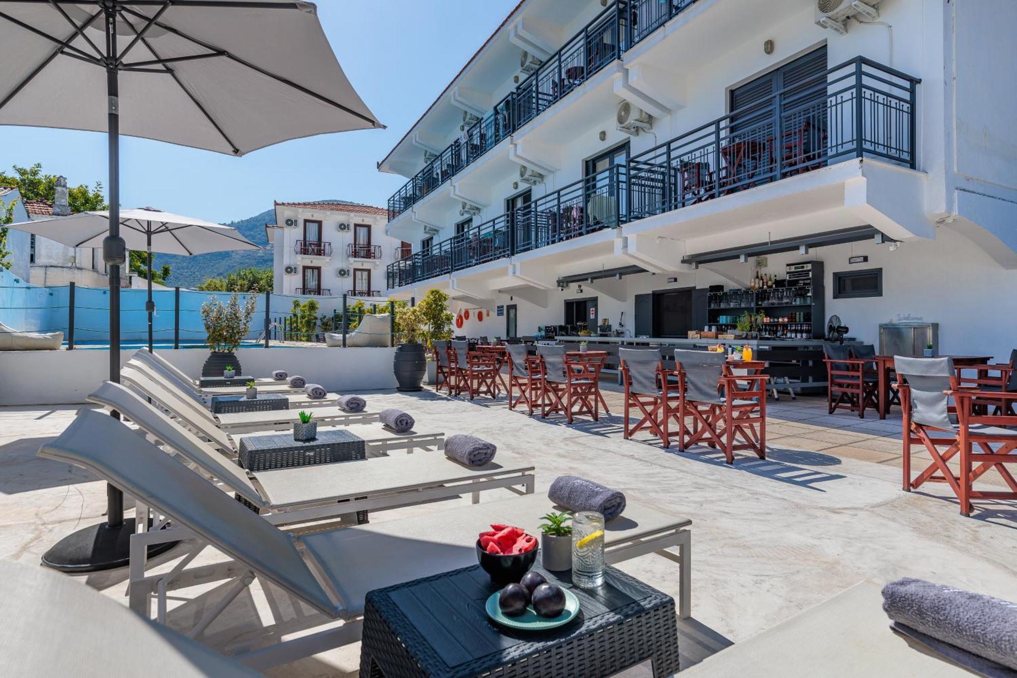 Amalia Hotel Skopelos stad Exteriör bild