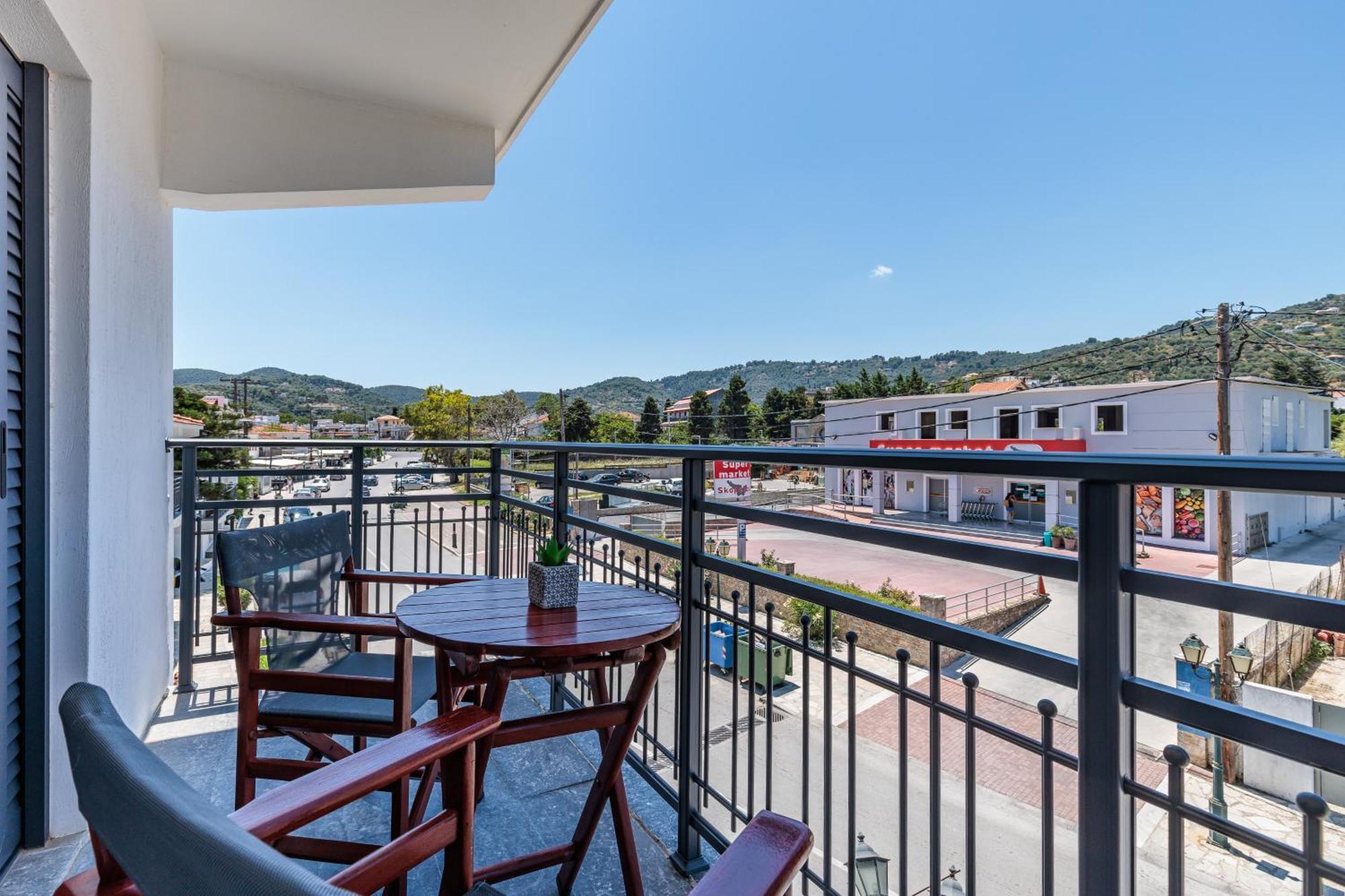 Amalia Hotel Skopelos stad Rum bild