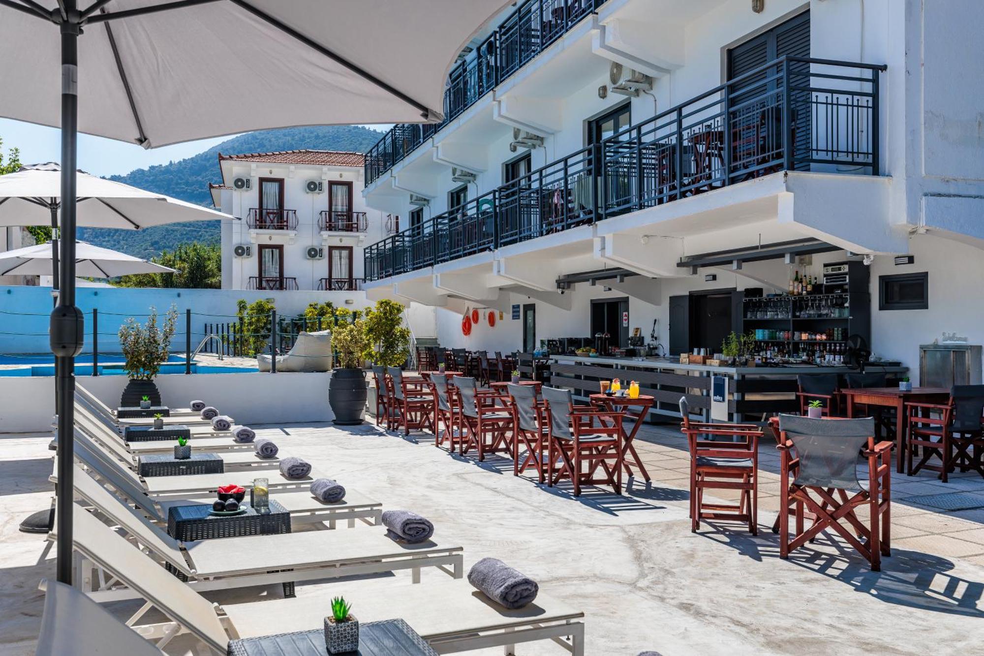 Amalia Hotel Skopelos stad Exteriör bild