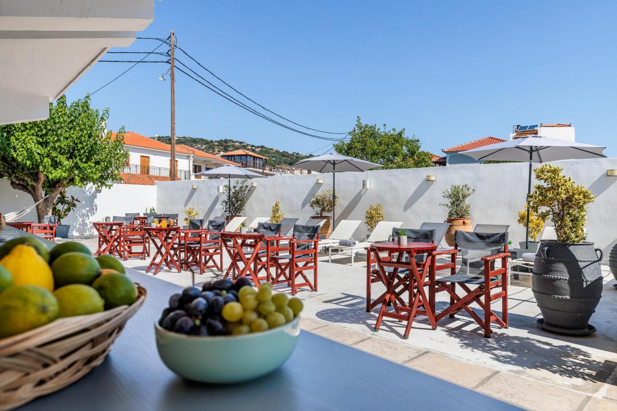 Amalia Hotel Skopelos stad Exteriör bild