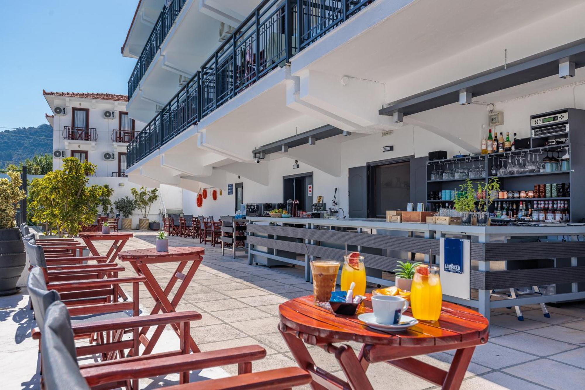 Amalia Hotel Skopelos stad Exteriör bild